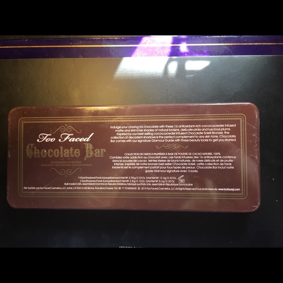 ❗️Sold ❗️Too Faced Chocolate Bar - Picture 4 of 4